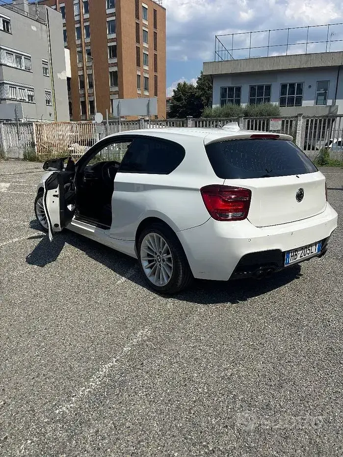 Usata BMW 118 143 CV (105 kW) 2012 Bianco Utilitaria