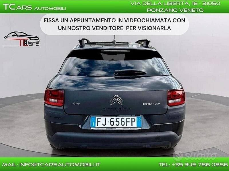 Usata Citroën C4 99 CV (72 kW) 2017 Nero SUV