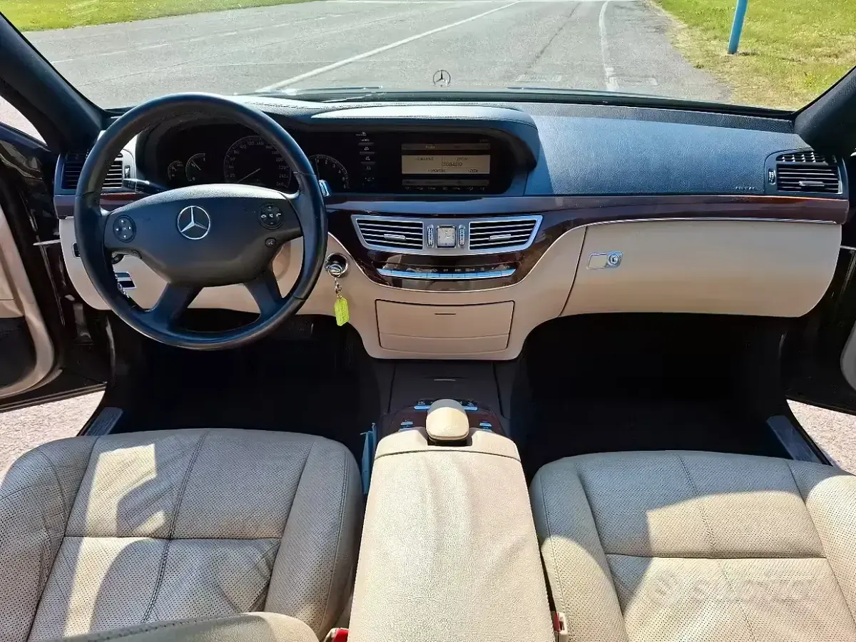 Usata Mercedes S320 235 CV (172 kW) 2007 Nero Berlina