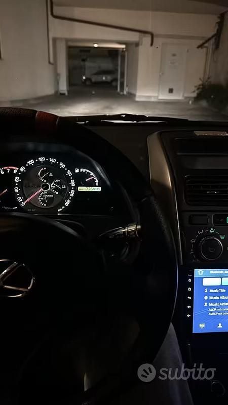 Usata Lexus IS200 2001 Nero Berlina