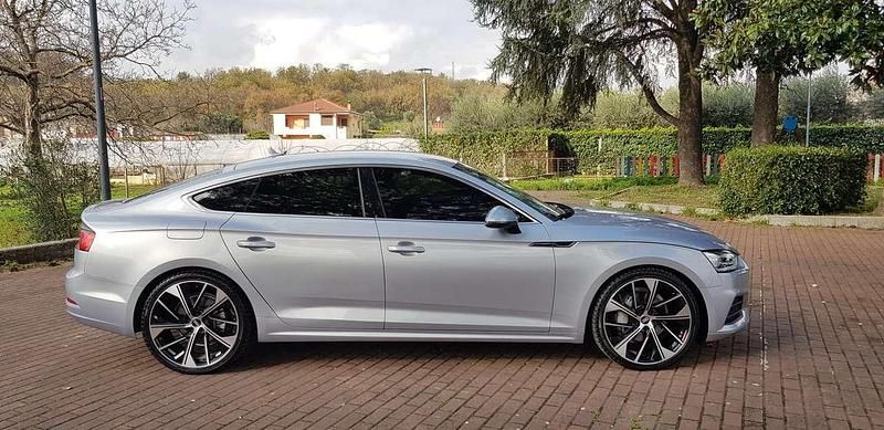 Usata Audi A5 Sportback Ambiente 190 CV (139 kW) 2017 Argento Utilitaria
