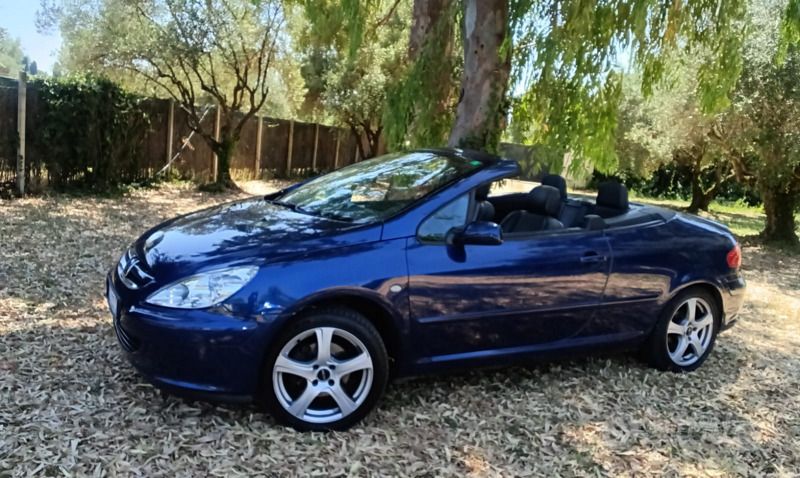 Usata Peugeot 307 CC 136 CV (100 kW) 2005 Blu Cabrio
