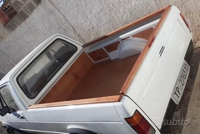 Begagnad VW Caddy 1970 Vit Minibuss