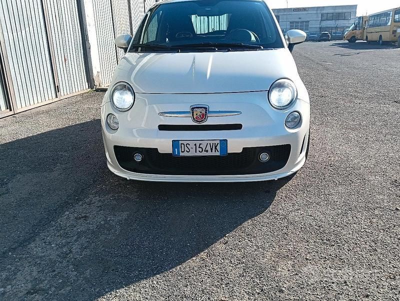 Usata Abarth 500 2009 Bianco Berlina