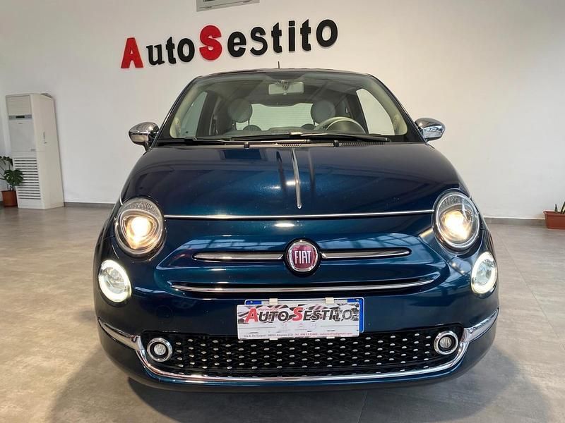 Usata Fiat 500 Collezione 95 CV (69 kW) 2018 Blu Berlina