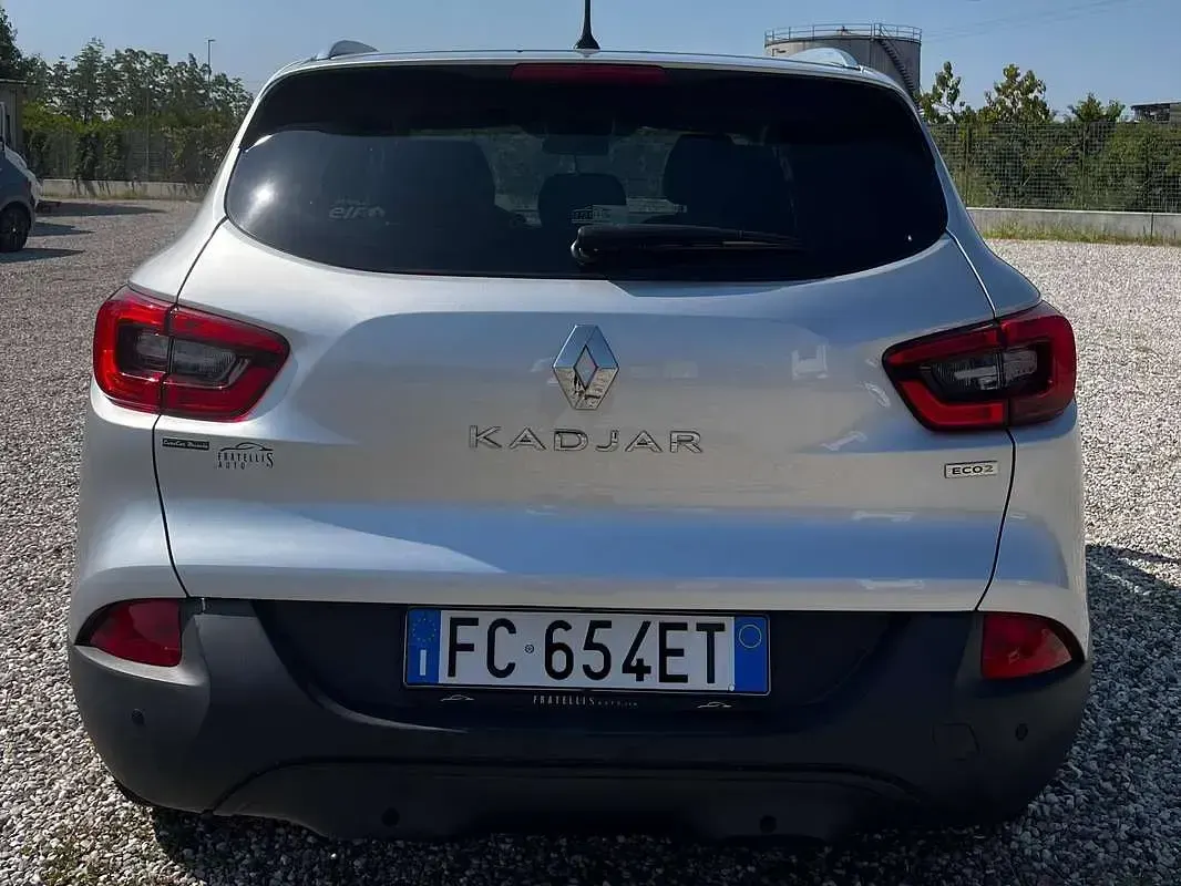 Usata Renault Kadjar Zen 110 CV (80 kW) 2016 Argento SUV