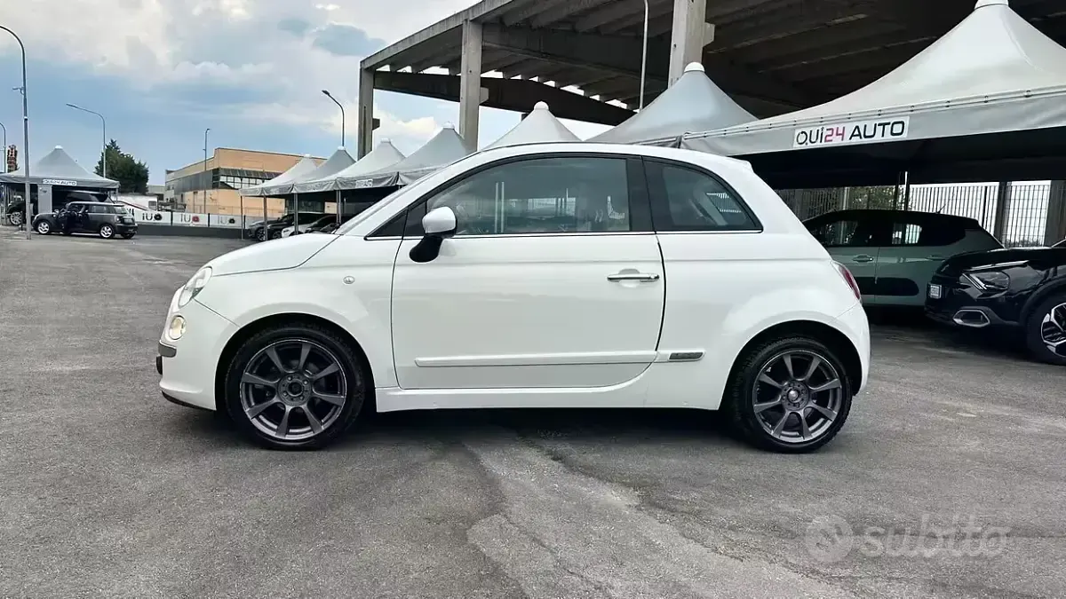 Usata Fiat 500 Pop 69 CV (50 kW) 2011 Bianco Berlina