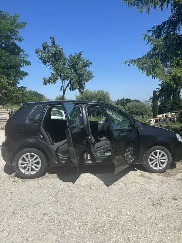 Usata VW Polo Comfortline 75 CV (55 kW) 2009 Nero Utilitaria
