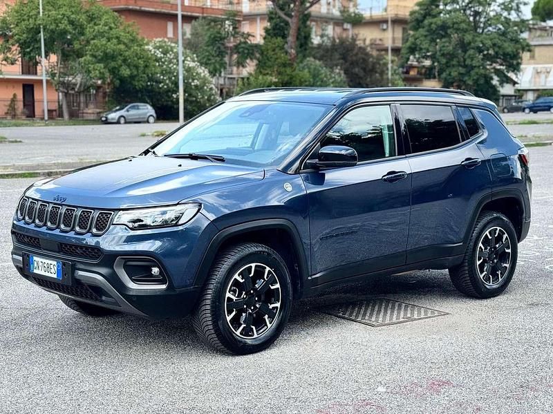 Usata Jeep Compass Trailhawk 241 CV (177 kW) 2022 Blu SUV