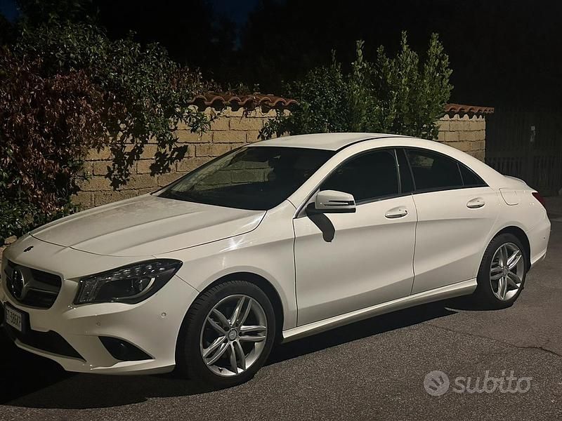Usata Mercedes CLA180 Executive 122 CV (89 kW) 2014 Bianco Berlina