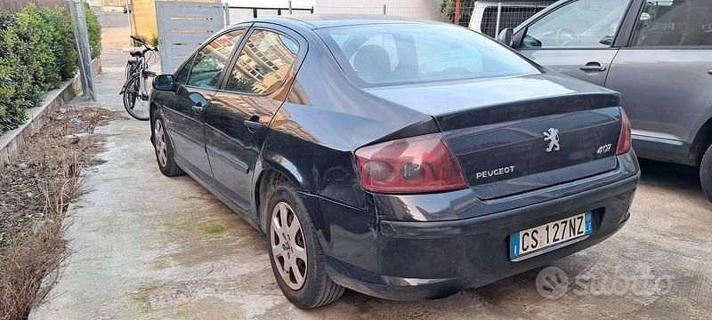 Usata Peugeot 407 2005 Nero Berlina