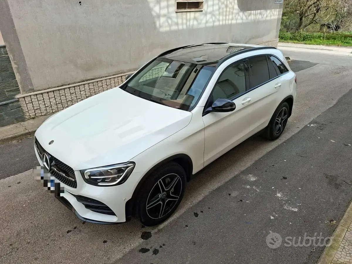 Usata Mercedes GLC220 Premium 194 CV (142 kW) 2019 Bianco SUV