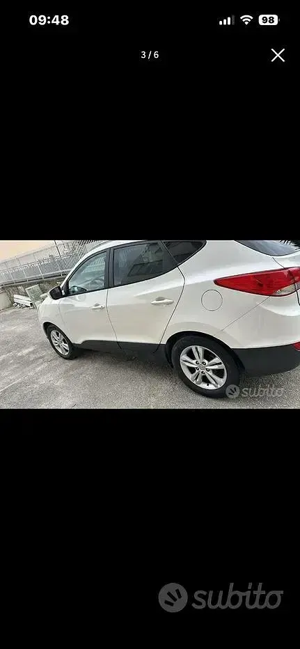 Usata Hyundai ix35 115 CV (84 kW) 2011 Bianco SUV