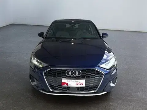 Usata Audi A3 Sportback Advanced 110 CV (80 kW) 2021 Blu Utilitaria