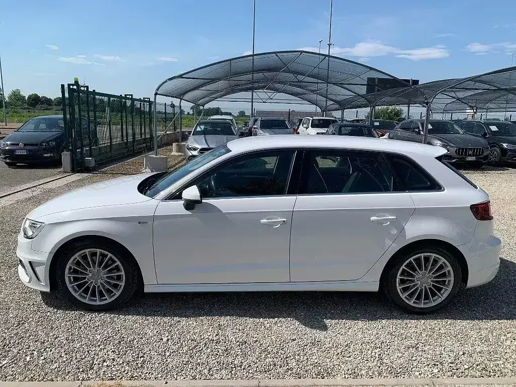 Usata Audi A3 Admired 110 CV (80 kW) 2015 Bianco Berlina
