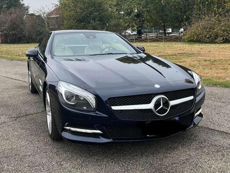 Usata Mercedes SL500 435 CV (319 kW) 2012 Blu/azzurro Cabrio