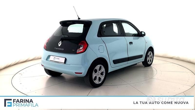 Usata Renault Twingo Equilibre 60 kW (82 CV) 2022 Azzurro Utilitaria