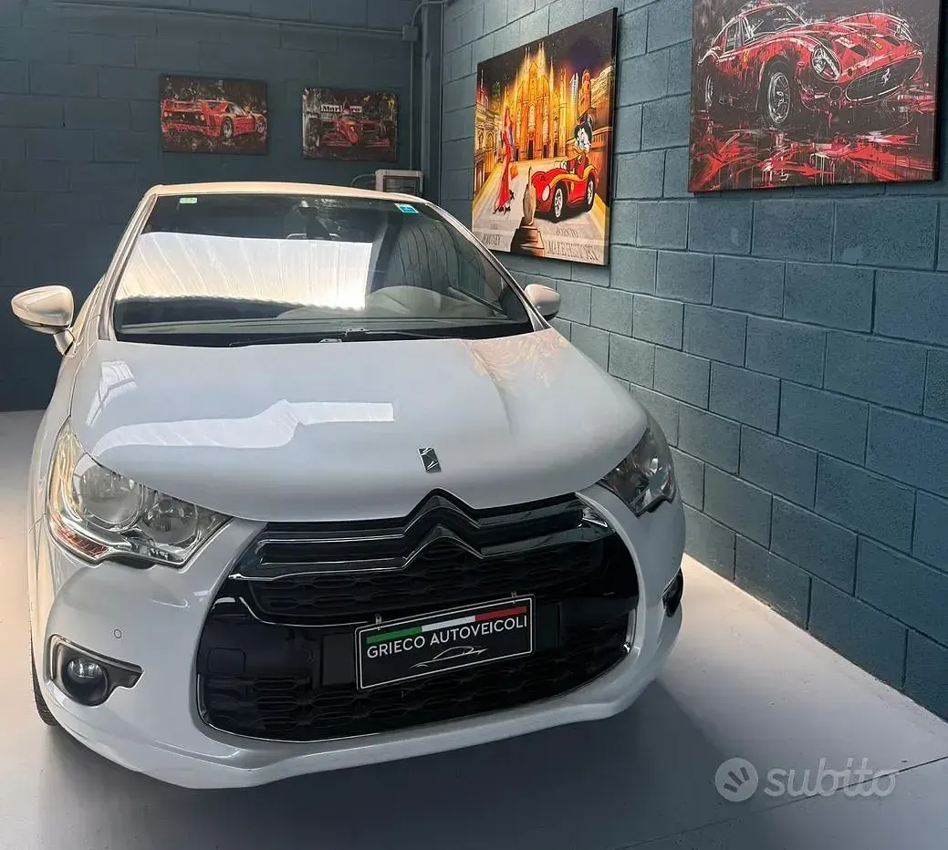 Usata Citroën DS4 111 CV (81 kW) 2013 Bianco Utilitaria