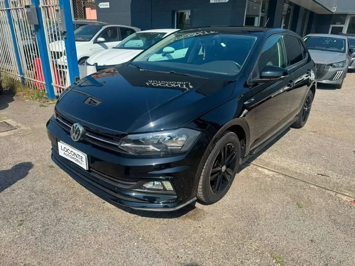 Usata VW Polo Highline 95 CV (69 kW) 2019 Nero Utilitaria