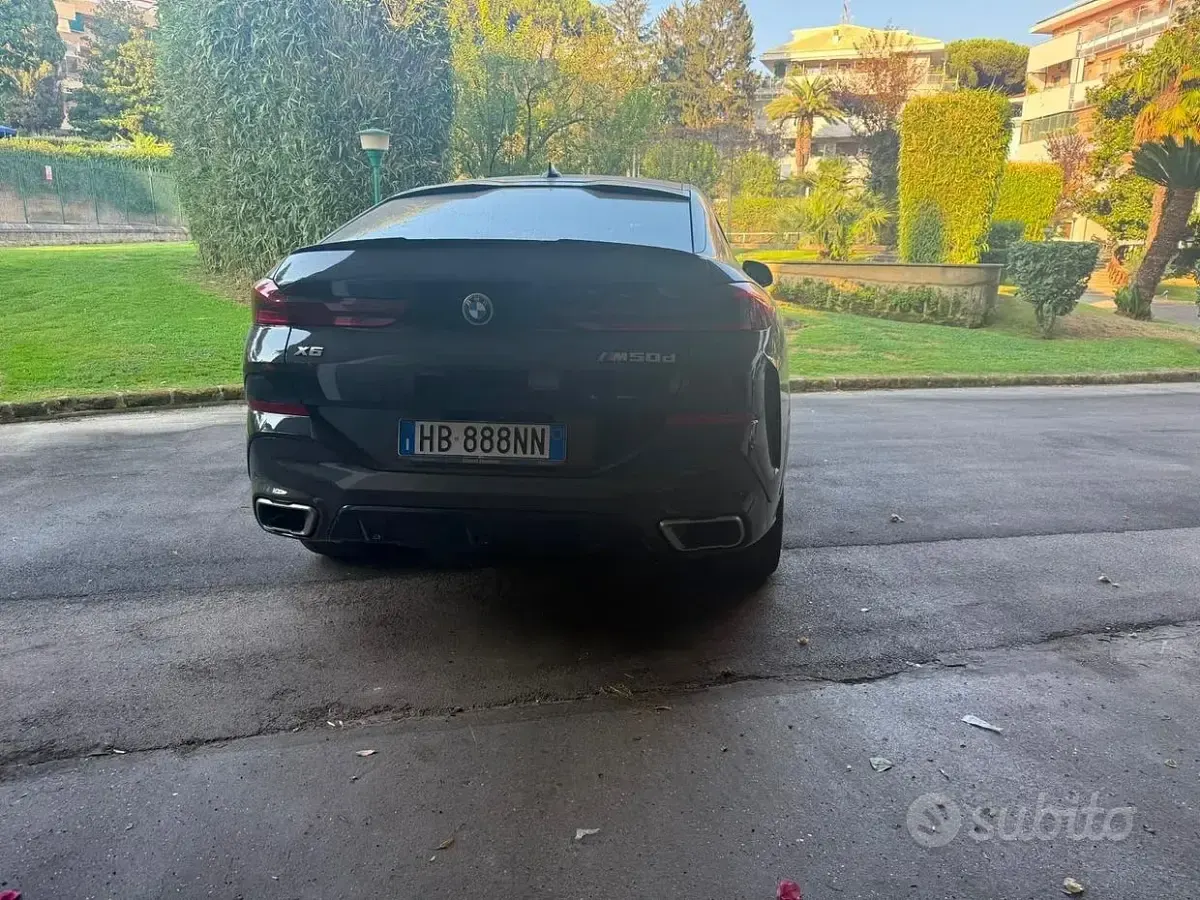 Usata BMW X6 M50 400 CV (294 kW) 2020 Bluazzurro SUV