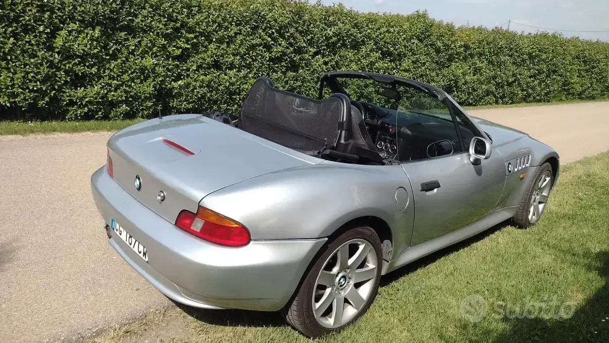 Usata BMW Z3 118 CV (86 kW) 2002 Grigio Cabrio