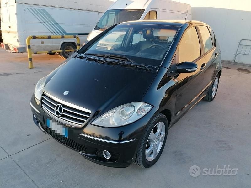 Usata Mercedes A180 Avantgarde 108 CV (79 kW) 2006 Nero Berlina