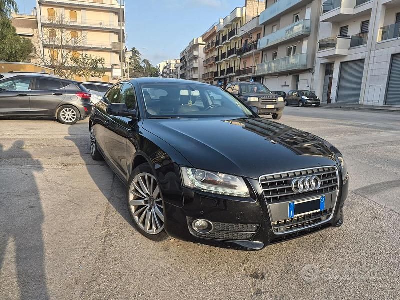 Usata Audi A5 Sportback 170 CV (125 kW) 2011 Nero Utilitaria