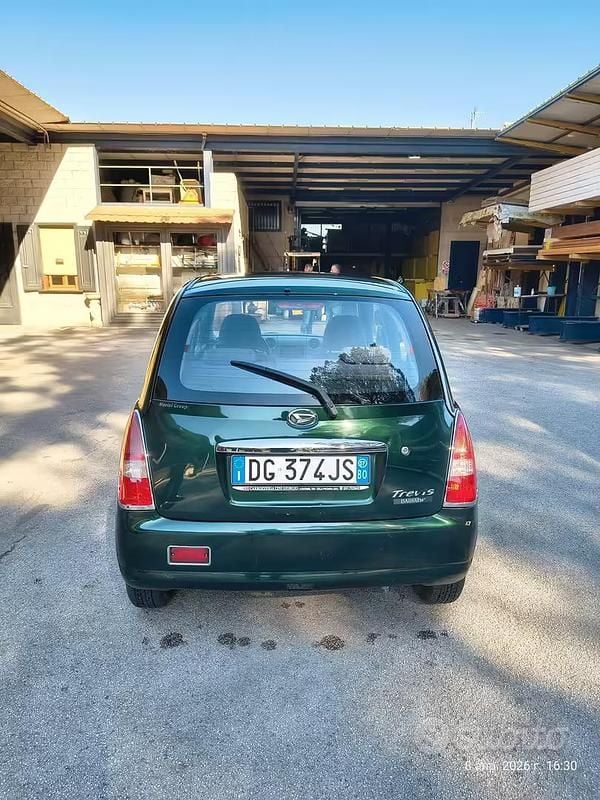 Usata Daihatsu Trevis 58 CV (42 kW) 2007 Verde Utilitaria