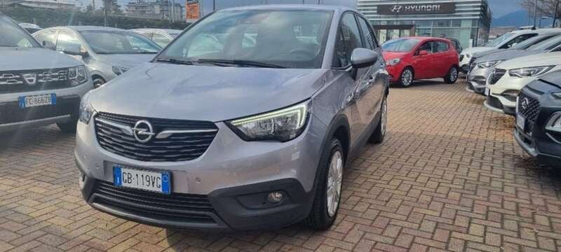 Usata Opel Crossland X 102 CV (75 kW) 2020 Grigio SUV
