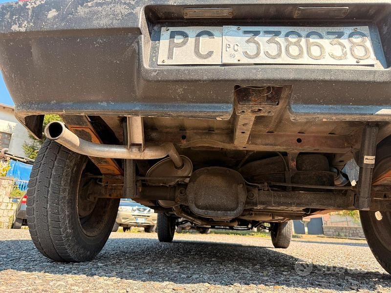 Usata Fiat Panda 4x4 50 CV (36 kW) 1987 Rosso Utilitaria