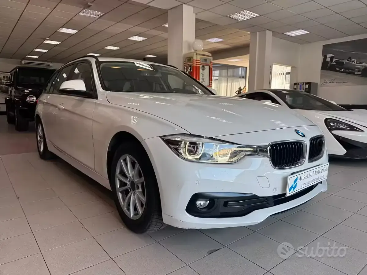 Usata BMW 316 Advantage 116 CV (85 kW) 2018 Bianco Station wagon
