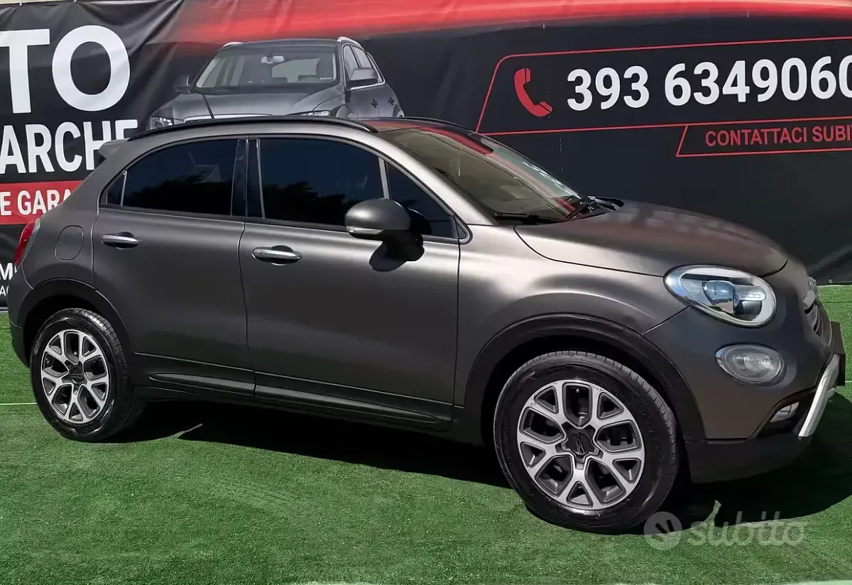 Usata Fiat 500X Cross Plus 120 CV (88 kW) 2017 Marrone SUV