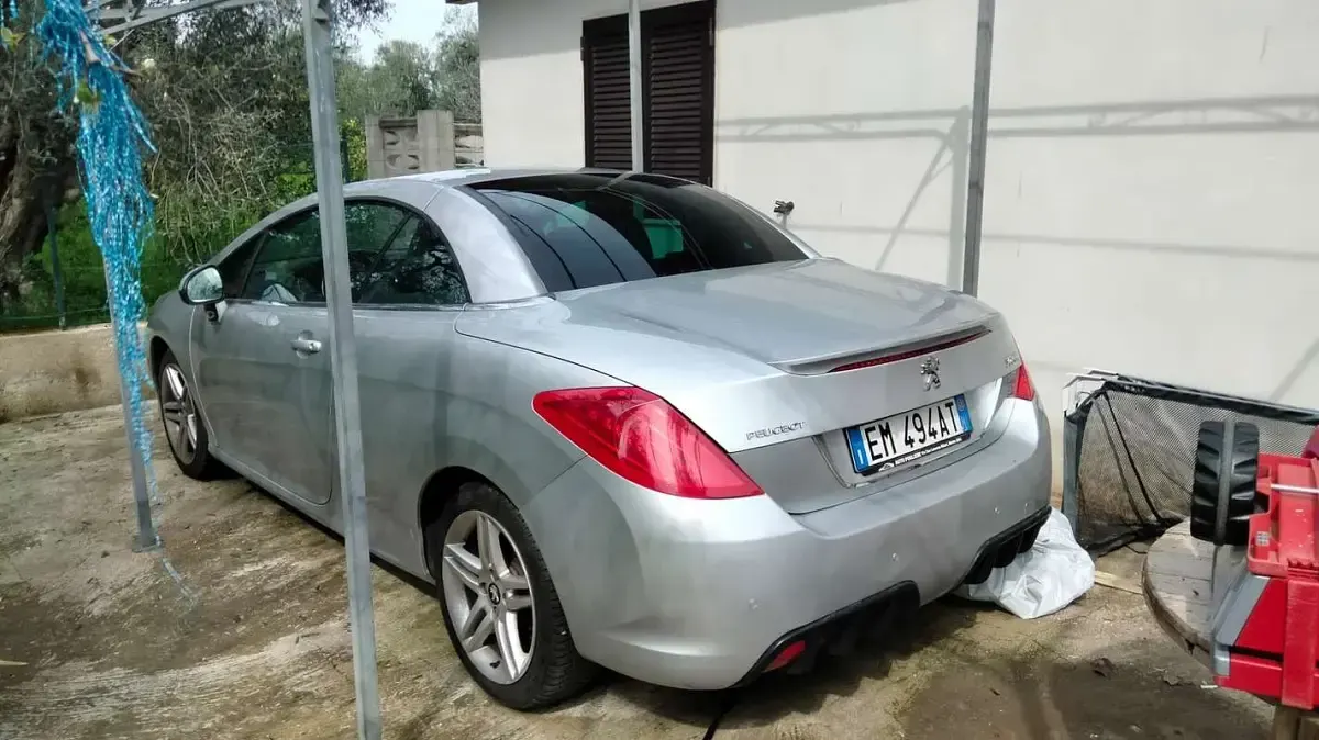 Usata Peugeot 308 CC Allure 112 CV (82 kW) 2012 Grigio Cabrio