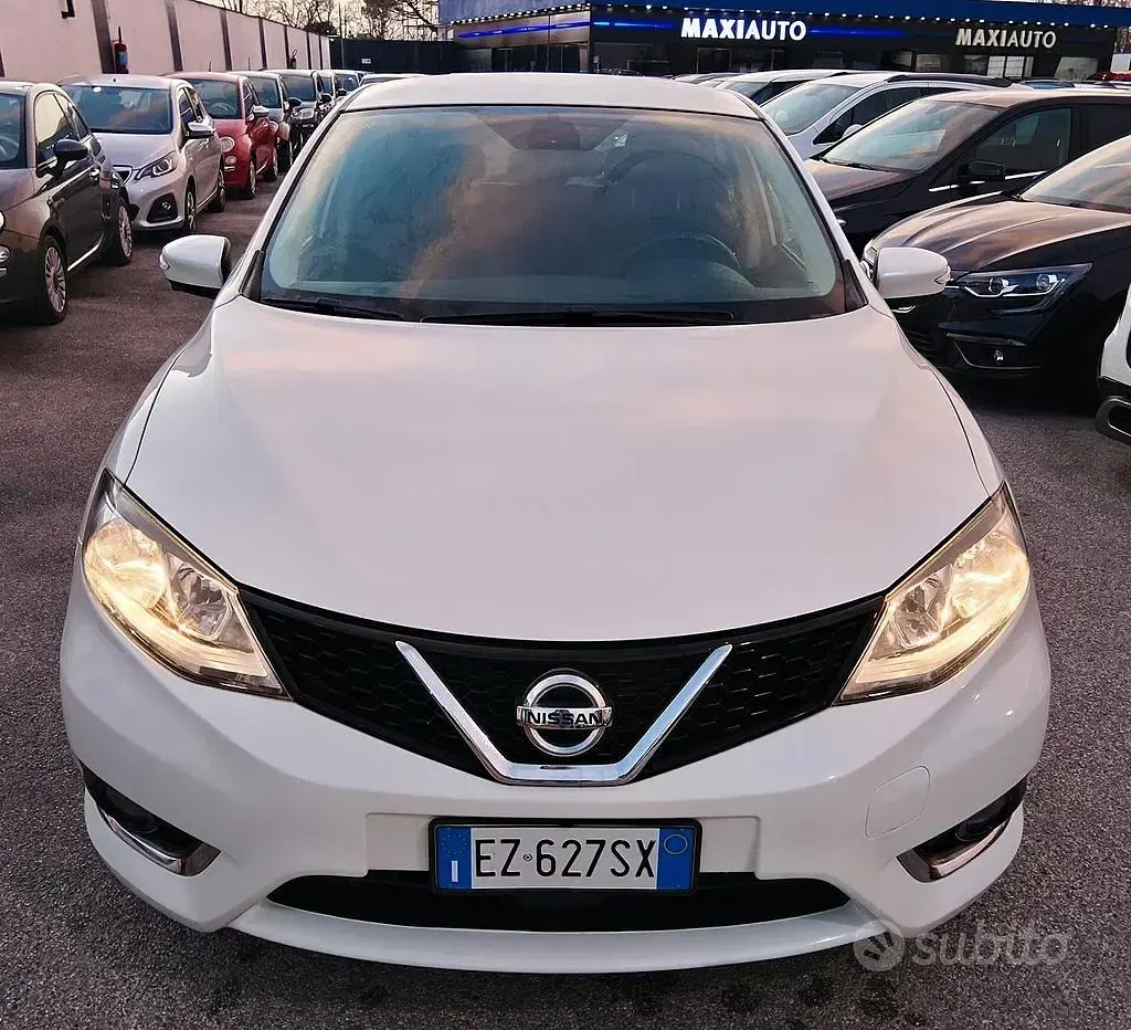 Usata Nissan Pulsar Tekna 110 CV (80 kW) 2015 Bianco Utilitaria