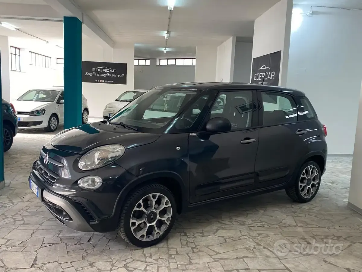 Usata Fiat 500L Trekking 95 CV (69 kW) 2019 Grigio Monovolume
