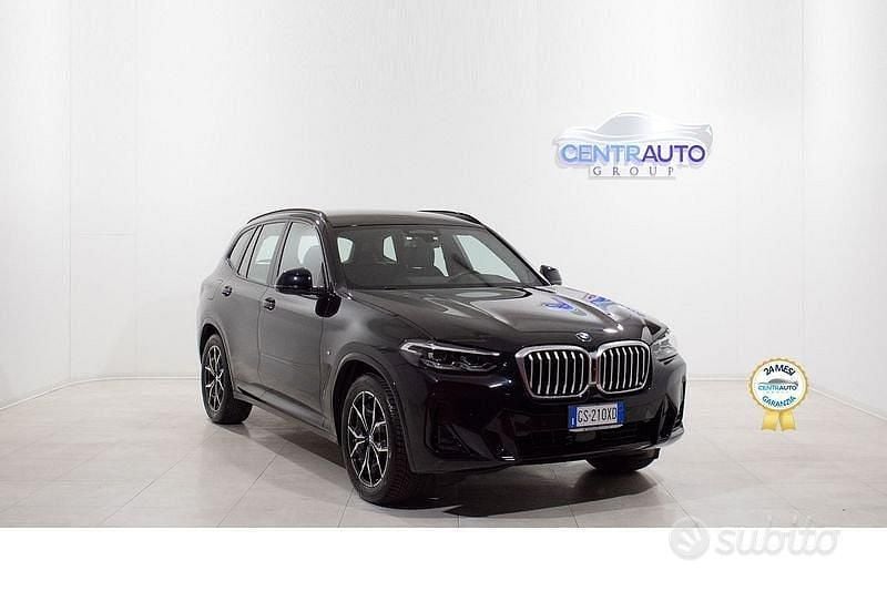 Usata BMW X3 M Sport 190 CV (139 kW) 2024 Blu/azzurro SUV