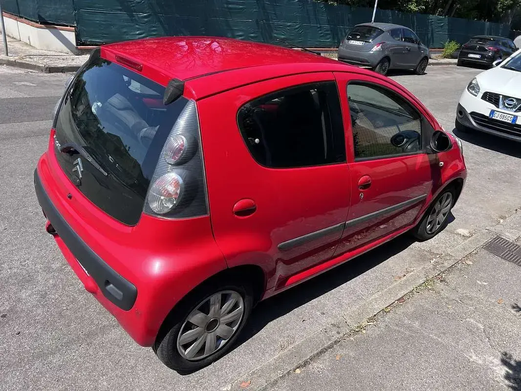 Usata Citroën C1 68 CV (50 kW) 2006 Rosso Utilitaria