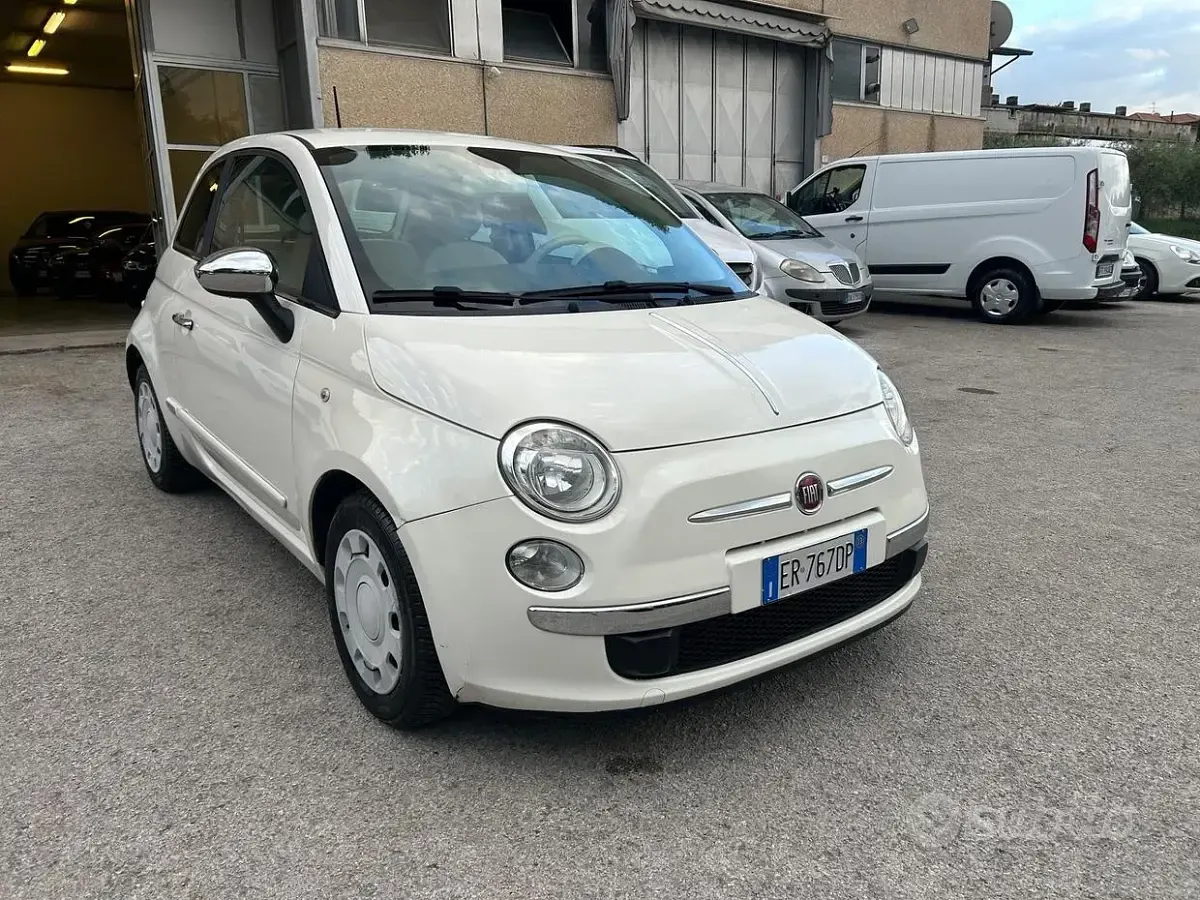 Usata Fiat 500 69 CV (50 kW) 2013 Bianco Berlina