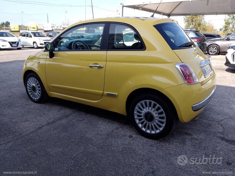 Usata Fiat 500 Pop 69 CV (50 kW) 2008 Giallo Berlina