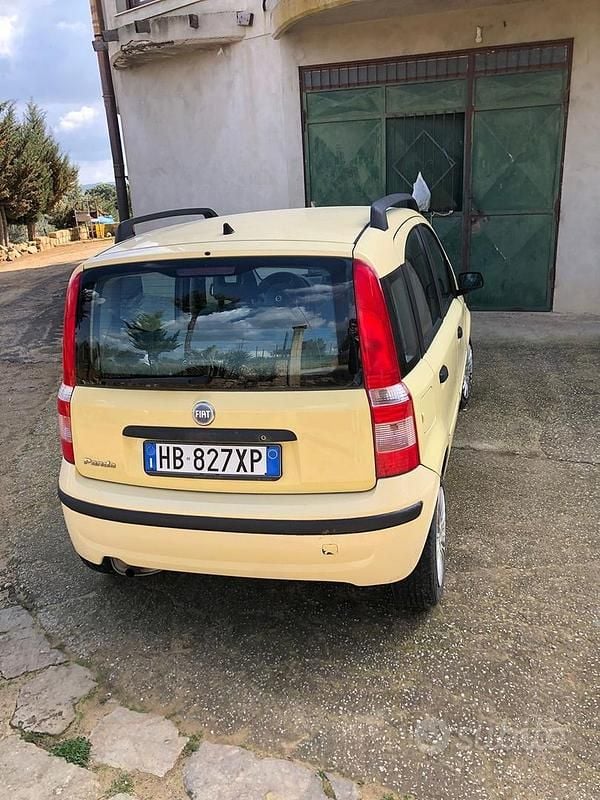 Usata Fiat Panda 2003 Giallo Utilitaria