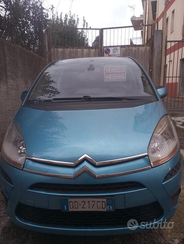 Usata Citroën C4 Picasso 2007 Verde Monovolume
