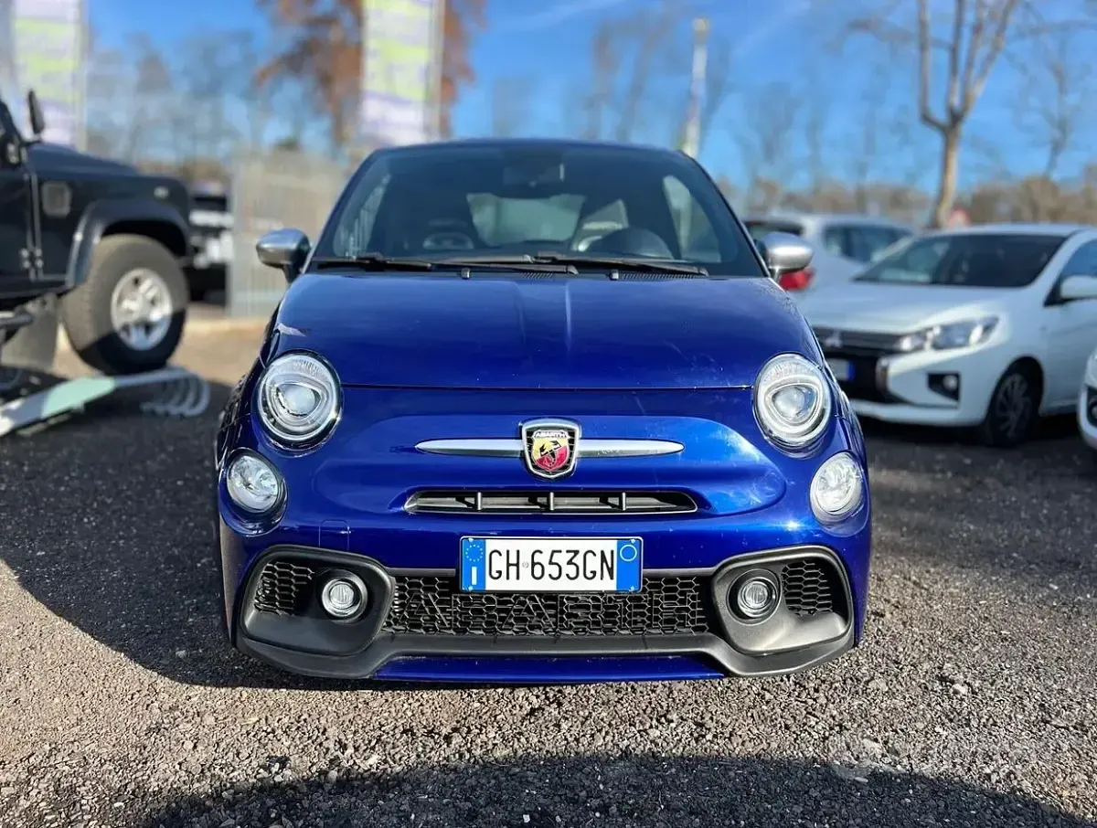 Usata Abarth 595 Turismo 165 CV (121 kW) 2021 Blu Berlina