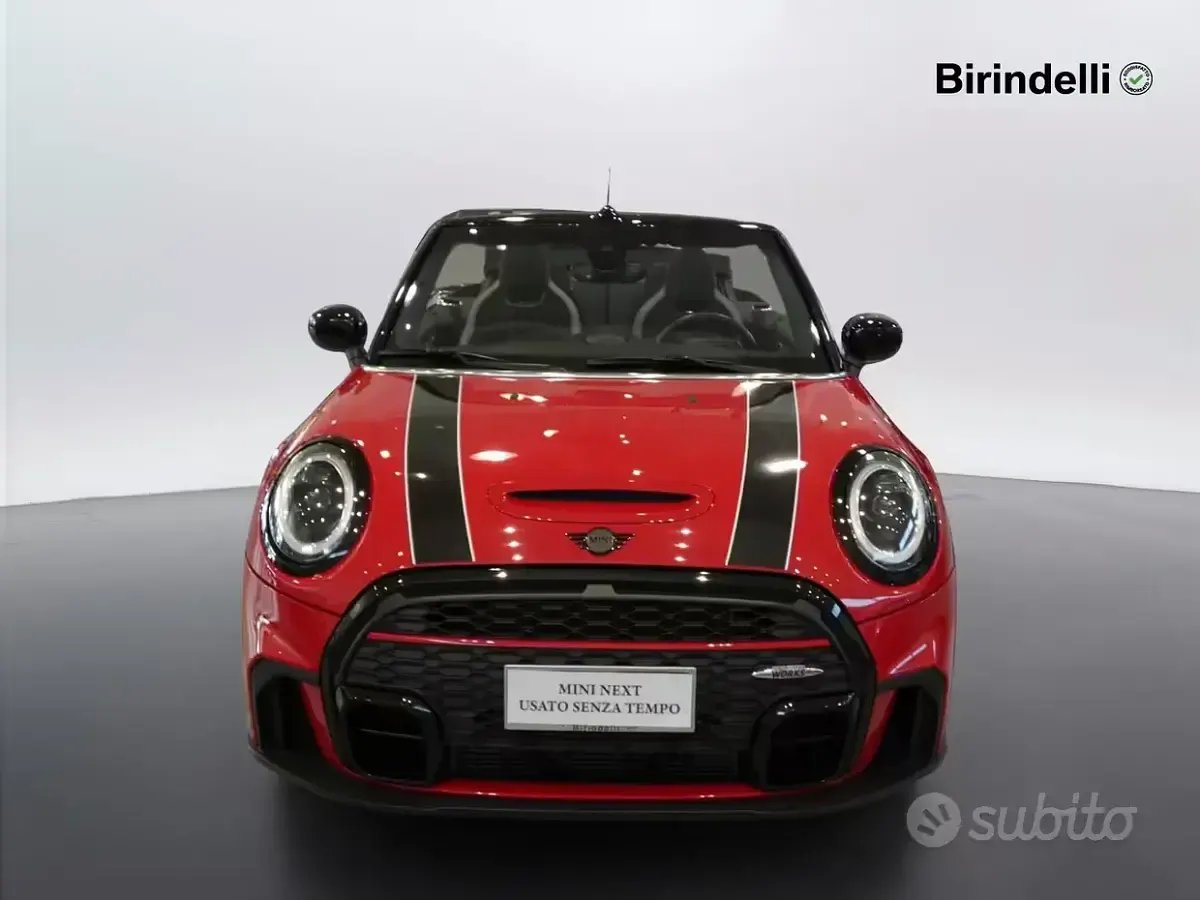 Usata Mini John Cooper Works Cabriolet 231 CV (169 kW) 2023 Rosso Cabrio