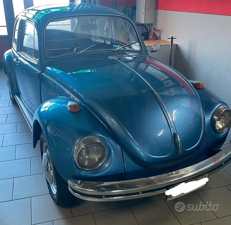 Usata VW Beetle 1970 Blu Utilitaria