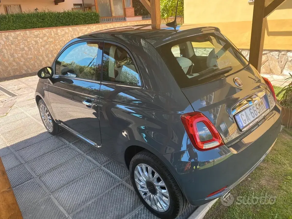 Usata Fiat 500 Lounge 69 CV (50 kW) 2020 Grigio Berlina