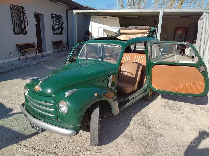 Occasion Fiat Belvedere 1950 Vert Cabriolet