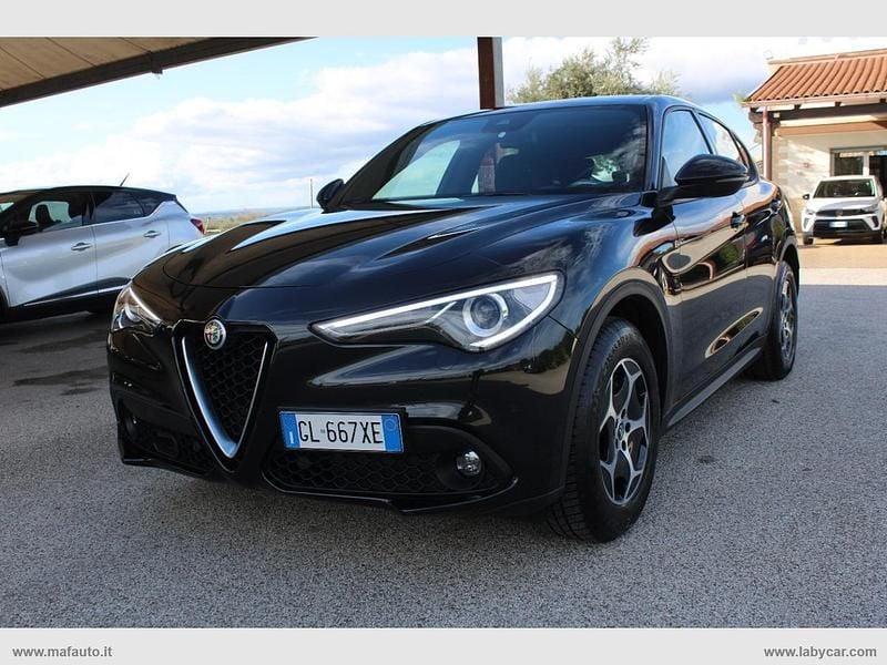 Usata Alfa Romeo Stelvio 190 CV (139 kW) 2022 Nero SUV