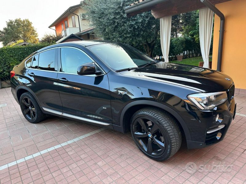 Usata BMW X4 190 CV (139 kW) 2014 Nero SUV