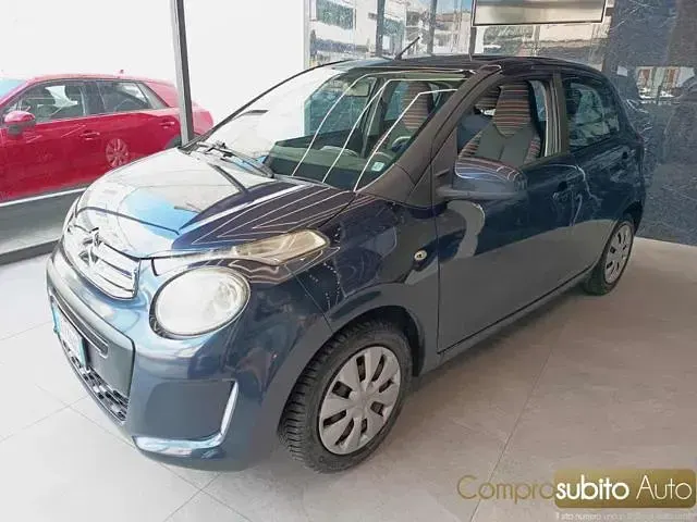 Usata Citroën C1 PureTech 81 CV (59 kW) 2015 Blu Utilitaria