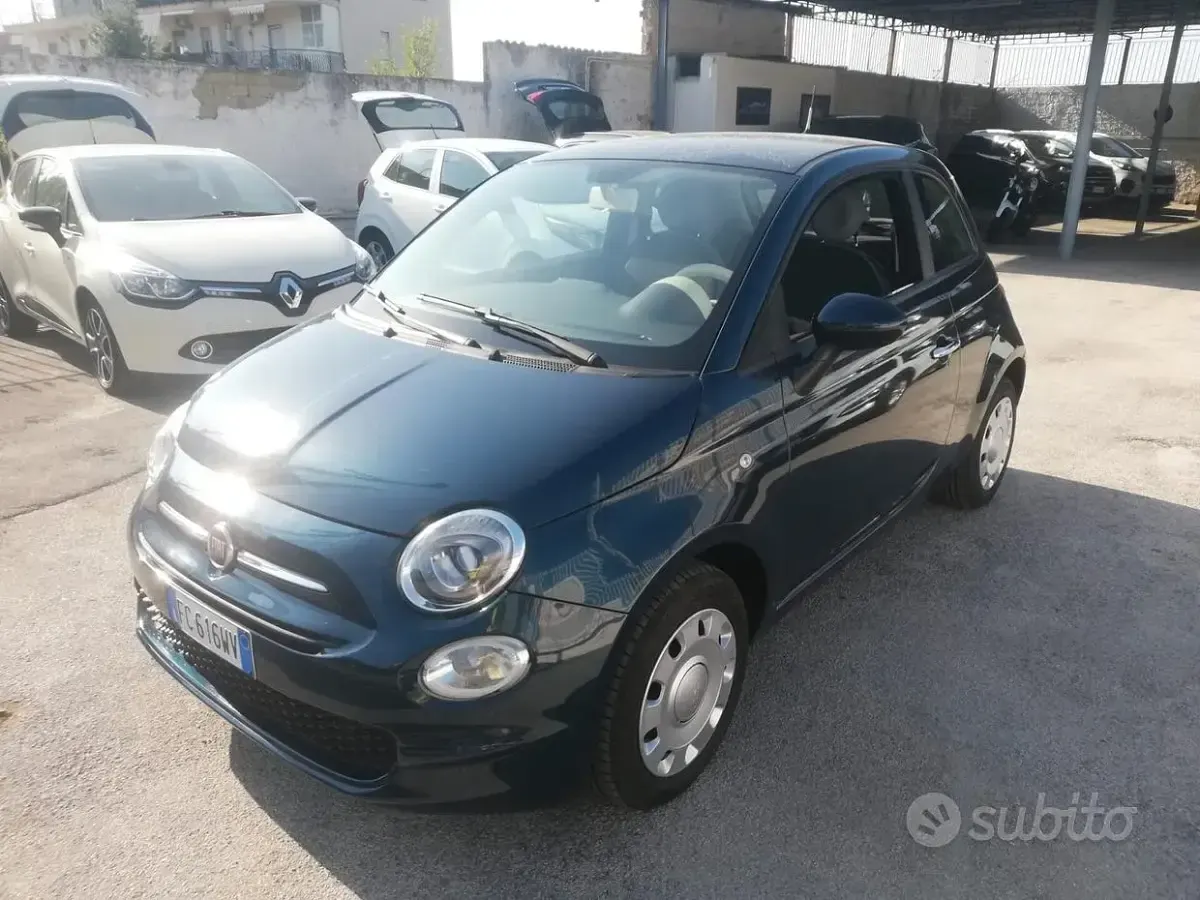 Usata Fiat 500 Pop 69 CV (50 kW) 2016 Blu Berlina